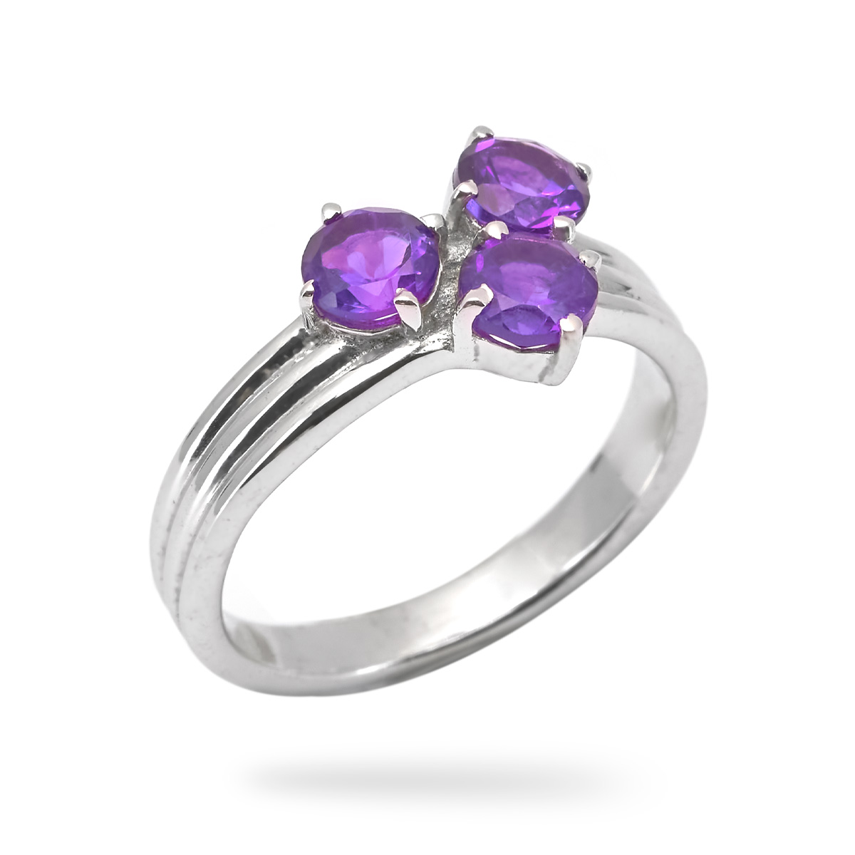 Bague amethyste argent Sylviana